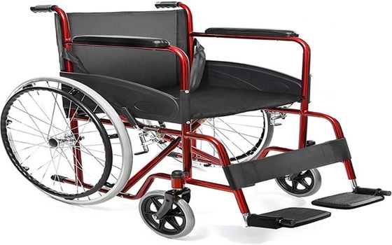 Hospital Furniture Manual Folding Wheelchair, Suitable For Elderly people