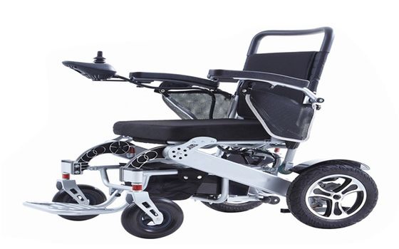 Hospital Furniture Aluminum Alloy Light Power Remote Control Electric Wheelchair Foldable