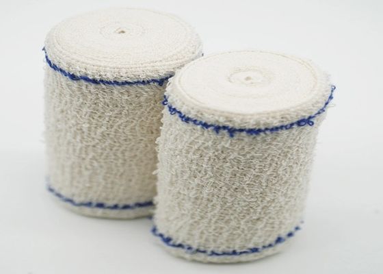 Disposable Hemostasis Medical Bandage Blue Line Elastic Crepe Bandage