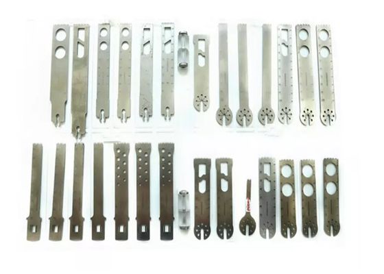 Stainless steel orthopedics sagittal swing saw blades veterinary surgical oscillating saw blades