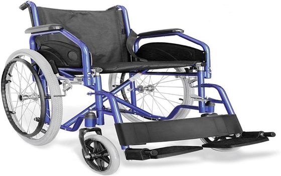 Hospital Furniture Manual Folding Wheelchair, Suitable For Elderly people