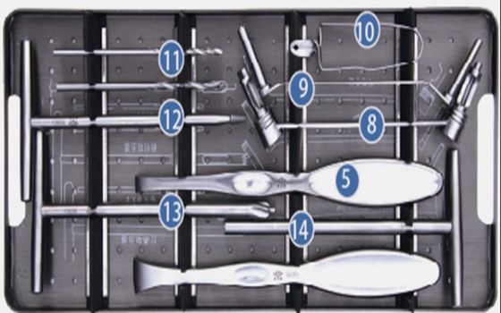 Lower Limb Quick Connect Instrument Set For Orthopedic Instrument Set