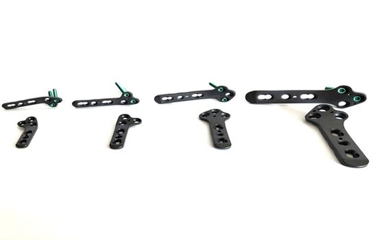 Veterinary Orthopedic Pure Titanium Locking Compressed Bothway Veterinary Orthopedic Instrument TPLO-M Locking Plate
