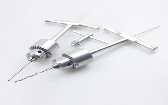 Universal Chuck Handle Hollow Hand Drill K-Wire Pin Locking Device Endovascular Needle Drilling Device